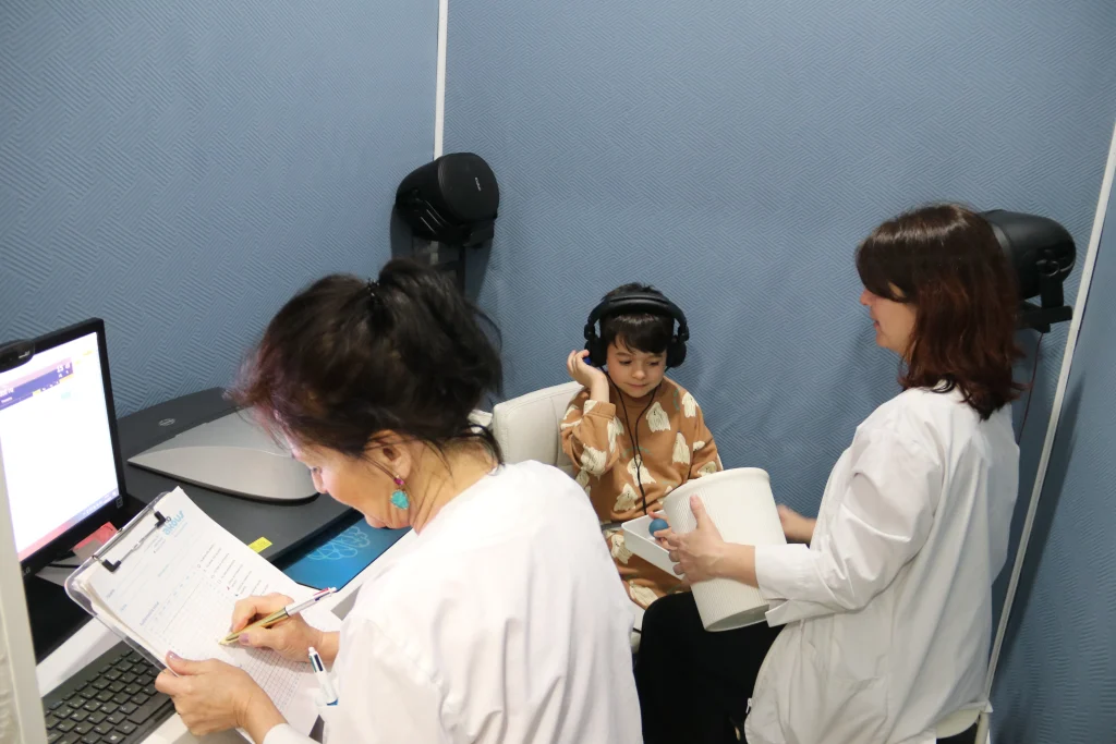 Revisión auditiva para niños en Madrid